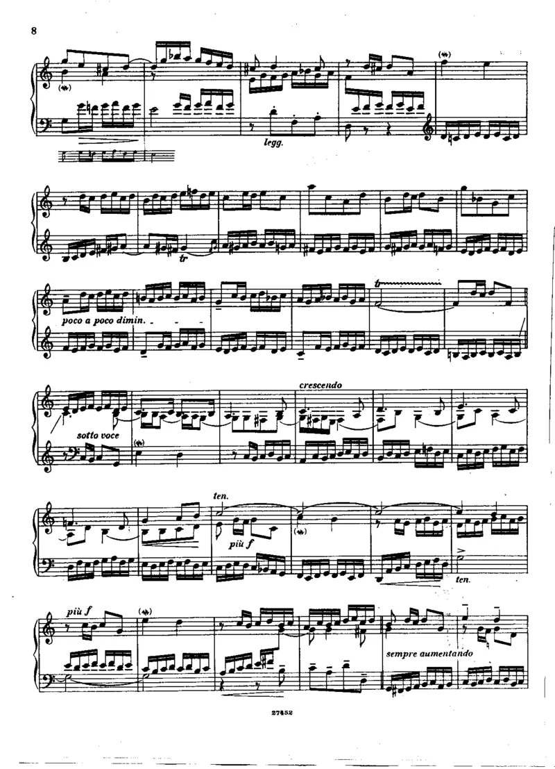 巴赫-平均律第二册（布索尼版）_一万首著名钢琴曲谱哈农贝多芬合集视频教学电子版高清无水印可打印_1古典钢琴知名音乐家谱_巴赫钢琴谱全集_平均律（布索尼版）