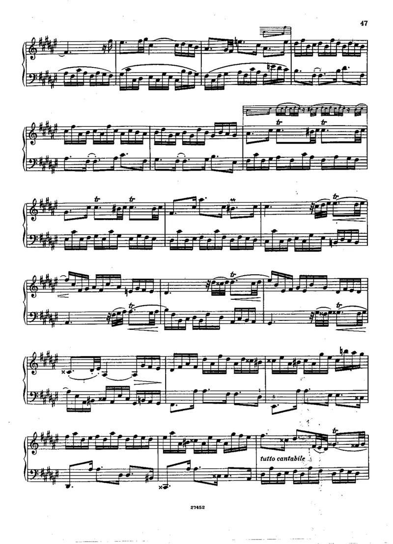 巴赫-平均律第二册（布索尼版）_一万首著名钢琴曲谱哈农贝多芬合集视频教学电子版高清无水印可打印_1古典钢琴知名音乐家谱_巴赫钢琴谱全集_平均律（布索尼版）