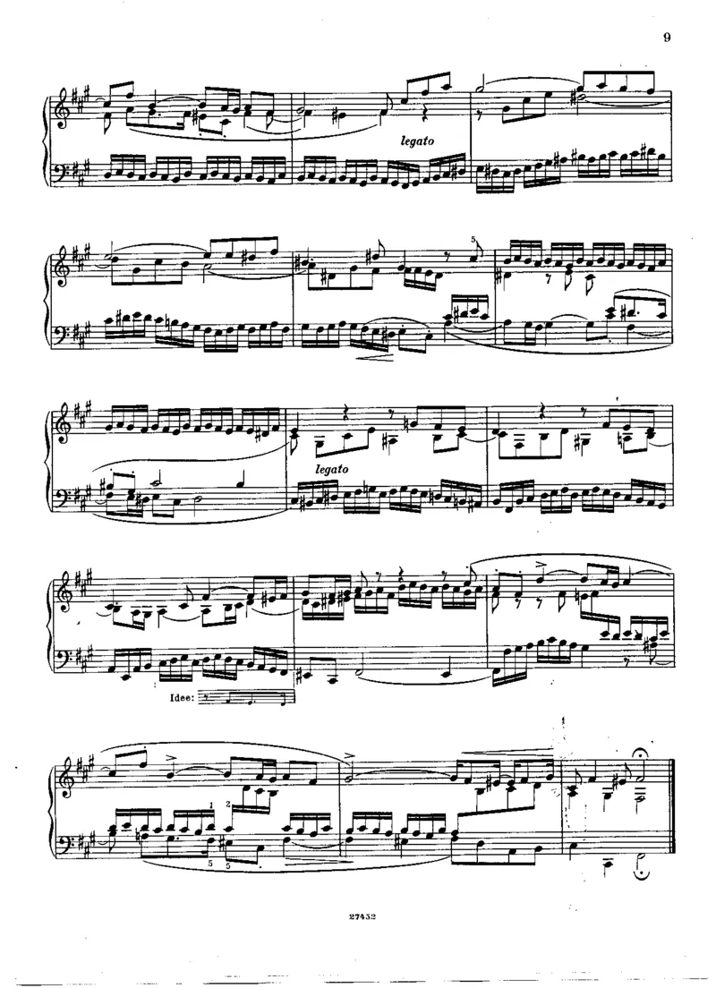 巴赫-平均律第二册（布索尼版）_一万首著名钢琴曲谱哈农贝多芬合集视频教学电子版高清无水印可打印_1古典钢琴知名音乐家谱_巴赫钢琴谱全集_平均律（布索尼版）