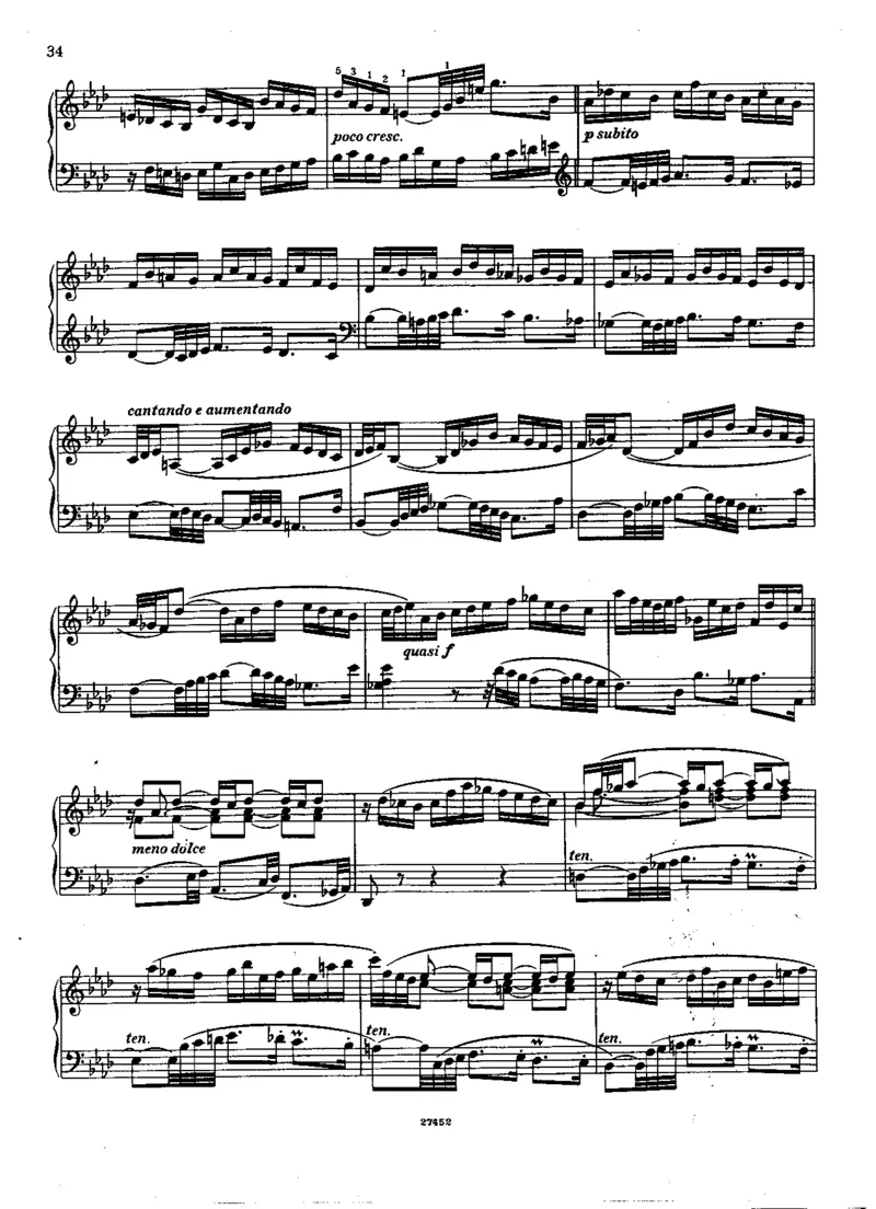 巴赫-平均律第二册（布索尼版）_一万首著名钢琴曲谱哈农贝多芬合集视频教学电子版高清无水印可打印_1古典钢琴知名音乐家谱_巴赫钢琴谱全集_平均律（布索尼版）