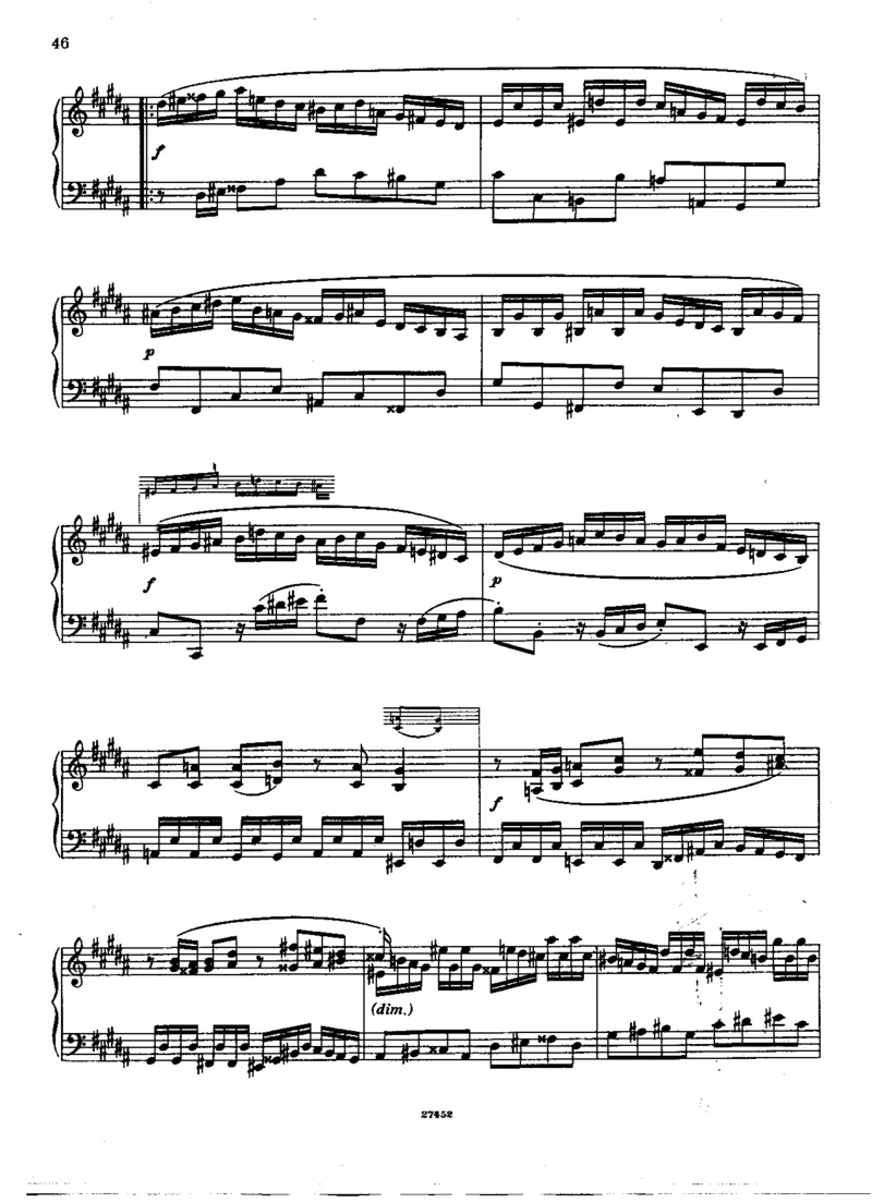 巴赫-平均律第二册（布索尼版）_一万首著名钢琴曲谱哈农贝多芬合集视频教学电子版高清无水印可打印_1古典钢琴知名音乐家谱_巴赫钢琴谱全集_平均律（布索尼版）