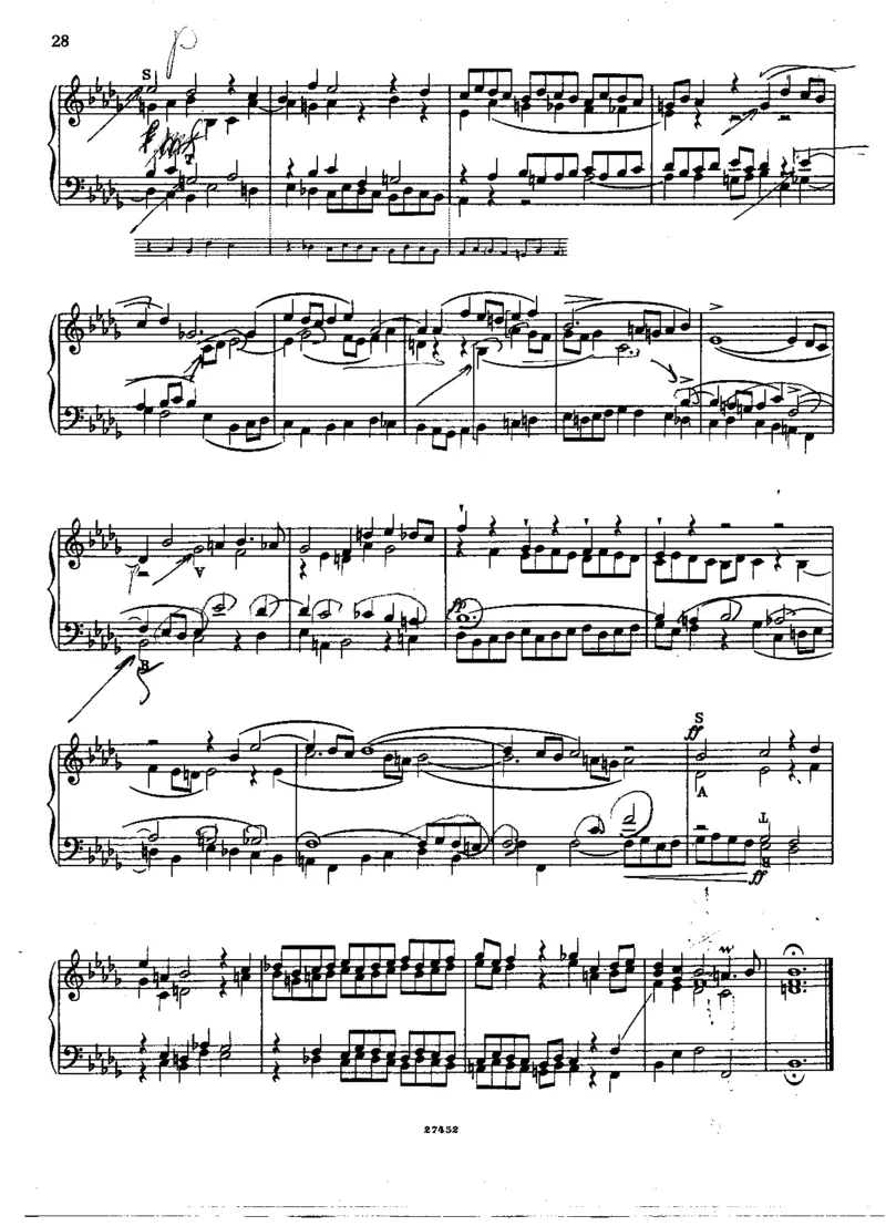 巴赫-平均律第二册（布索尼版）_一万首著名钢琴曲谱哈农贝多芬合集视频教学电子版高清无水印可打印_1古典钢琴知名音乐家谱_巴赫钢琴谱全集_平均律（布索尼版）