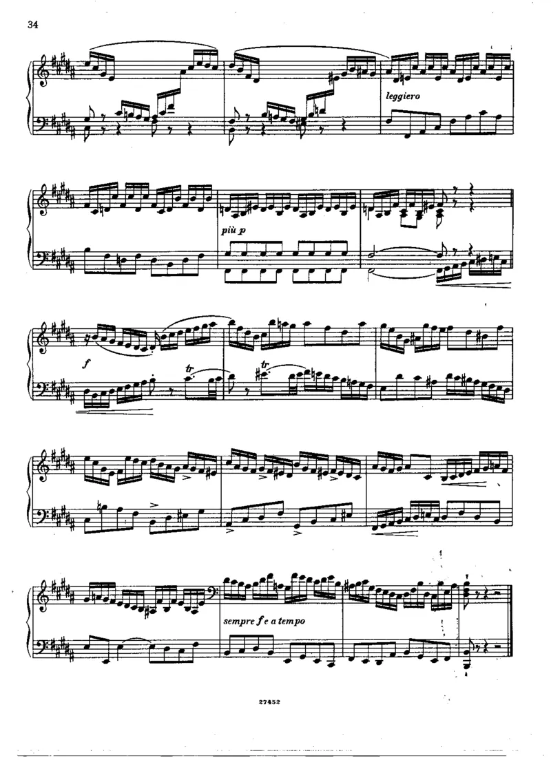 巴赫-平均律第二册（布索尼版）_一万首著名钢琴曲谱哈农贝多芬合集视频教学电子版高清无水印可打印_1古典钢琴知名音乐家谱_巴赫钢琴谱全集_平均律（布索尼版）