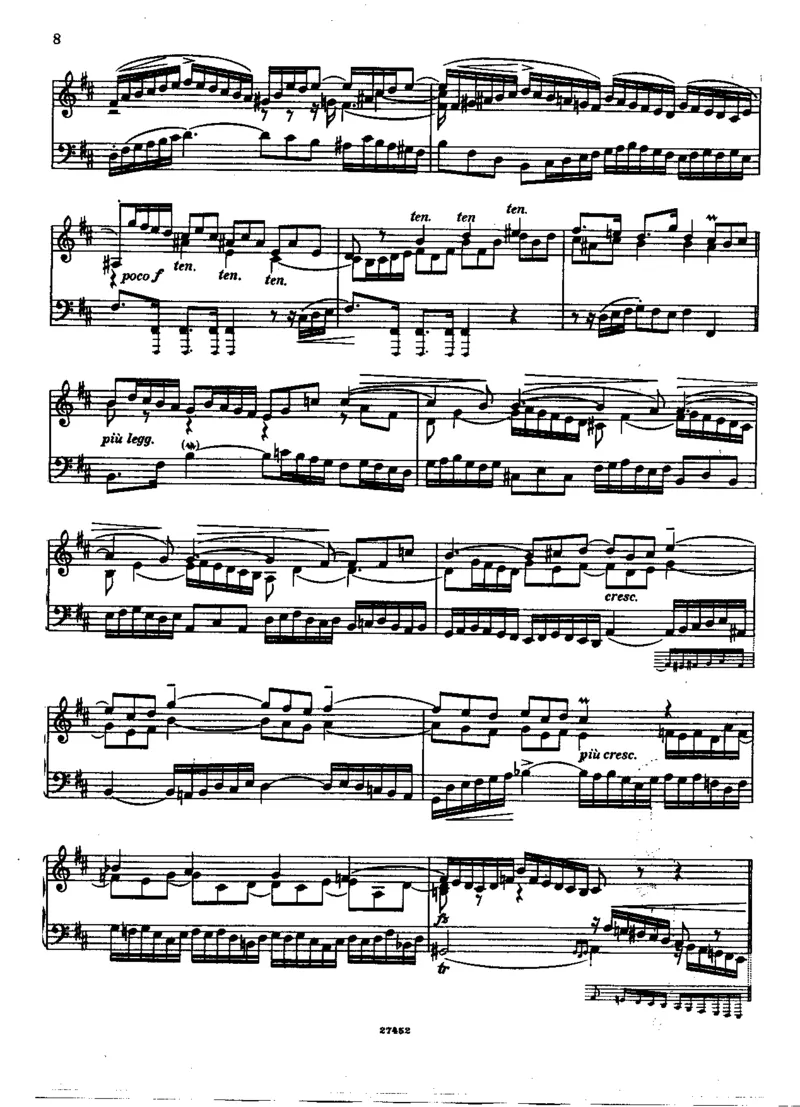 巴赫-平均律第二册（布索尼版）_一万首著名钢琴曲谱哈农贝多芬合集视频教学电子版高清无水印可打印_1古典钢琴知名音乐家谱_巴赫钢琴谱全集_平均律（布索尼版）