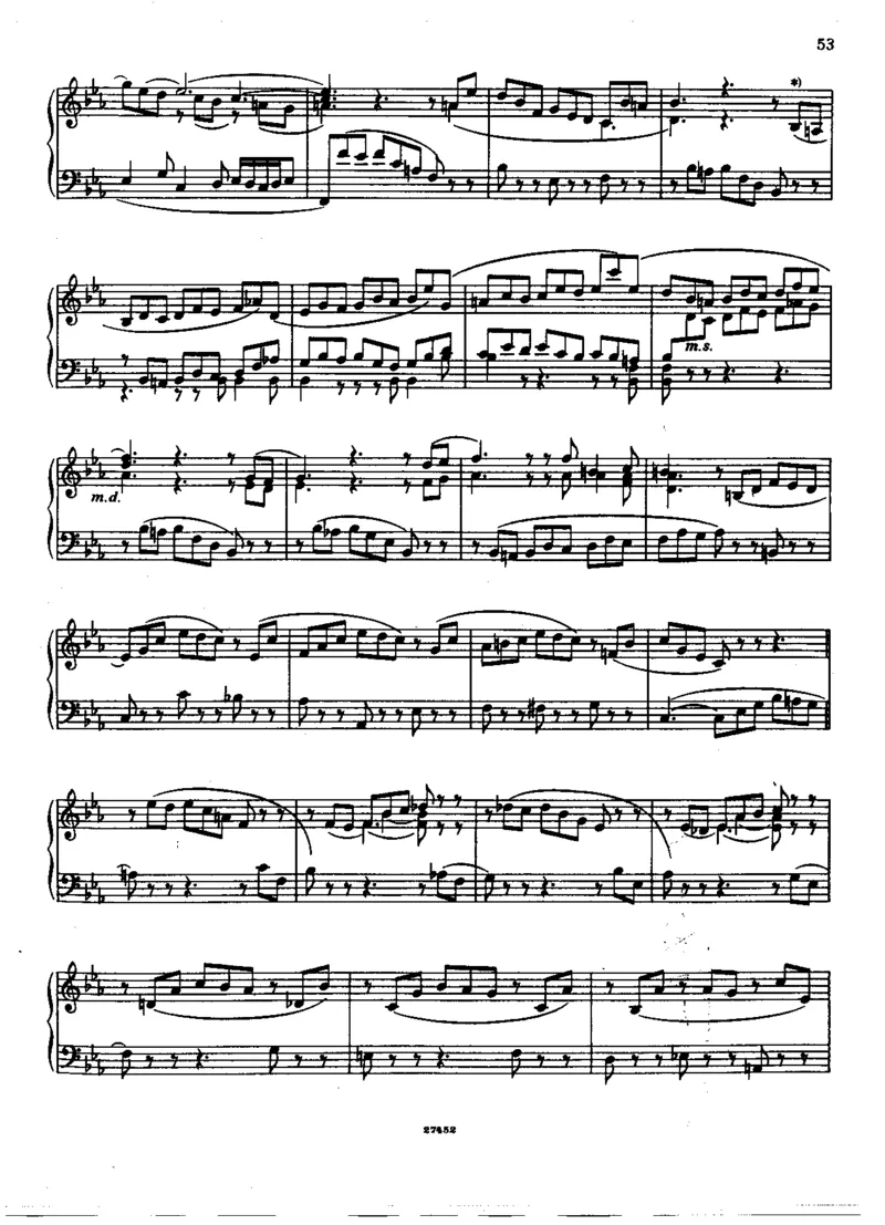 巴赫-平均律第二册（布索尼版）_一万首著名钢琴曲谱哈农贝多芬合集视频教学电子版高清无水印可打印_1古典钢琴知名音乐家谱_巴赫钢琴谱全集_平均律（布索尼版）