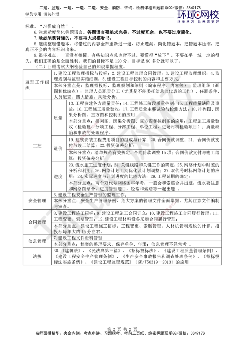 第2讲直播密训（一）2_监理工程师_2025监理工程师_2025年监理工程师SVIP_2025年监理土建案例SVIP_04-冲刺串讲✿考点强化✿小灶集训_16-案例《直播密训班》王双增HQ推荐