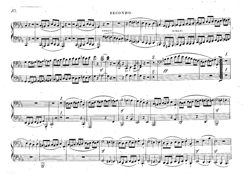 回旋曲Adagio_Rondo_Piano_4hands_Op124_一万首著名钢琴曲谱哈农贝多芬合集视频教学电子版高清无水印可打印_1古典钢琴知名音乐家谱_库劳钢琴谱全集