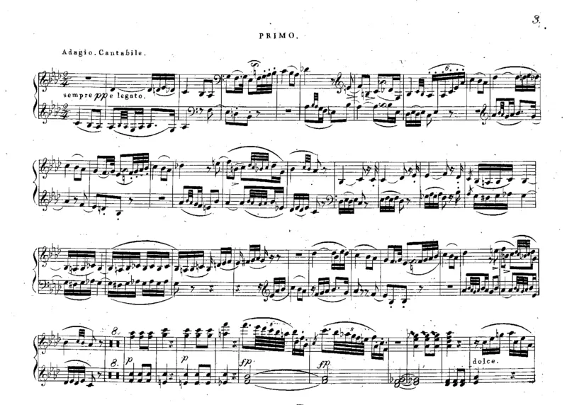 回旋曲Adagio_Rondo_Piano_4hands_Op124_一万首著名钢琴曲谱哈农贝多芬合集视频教学电子版高清无水印可打印_1古典钢琴知名音乐家谱_库劳钢琴谱全集