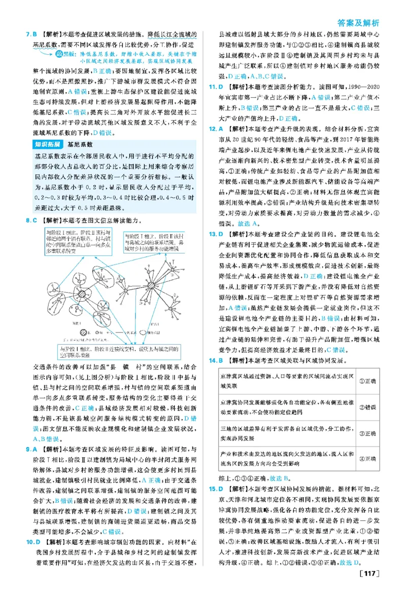 第三章_地理_2026版高中必刷题地理《人教》_2026春高中必刷题地理选修2RJ_答案地理选修2