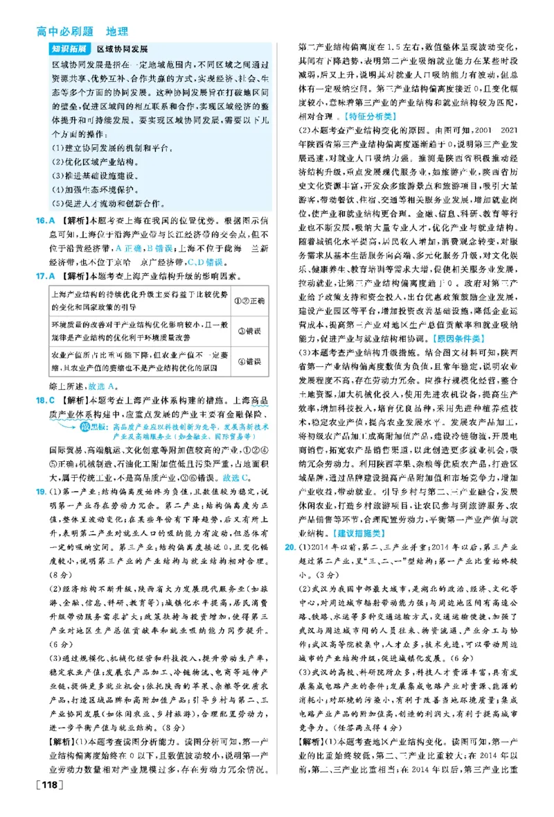 第三章_地理_2026版高中必刷题地理《人教》_2026春高中必刷题地理选修2RJ_答案地理选修2