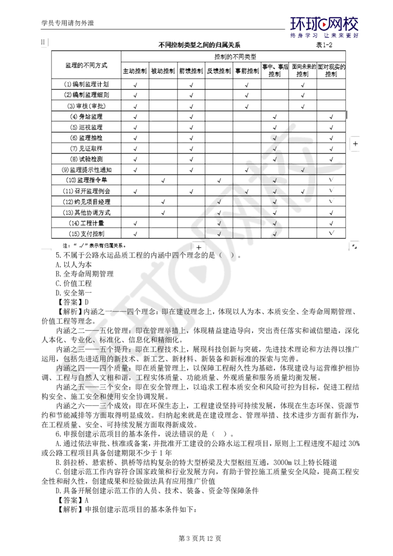 第1讲基础知识精题必练（一）(1)_监理工程师_2025监理工程师_2025年监理工程师SVIP_2025年监理交通控制SVIP_03-习题精析✿实战特训✿模考通关_讲义
