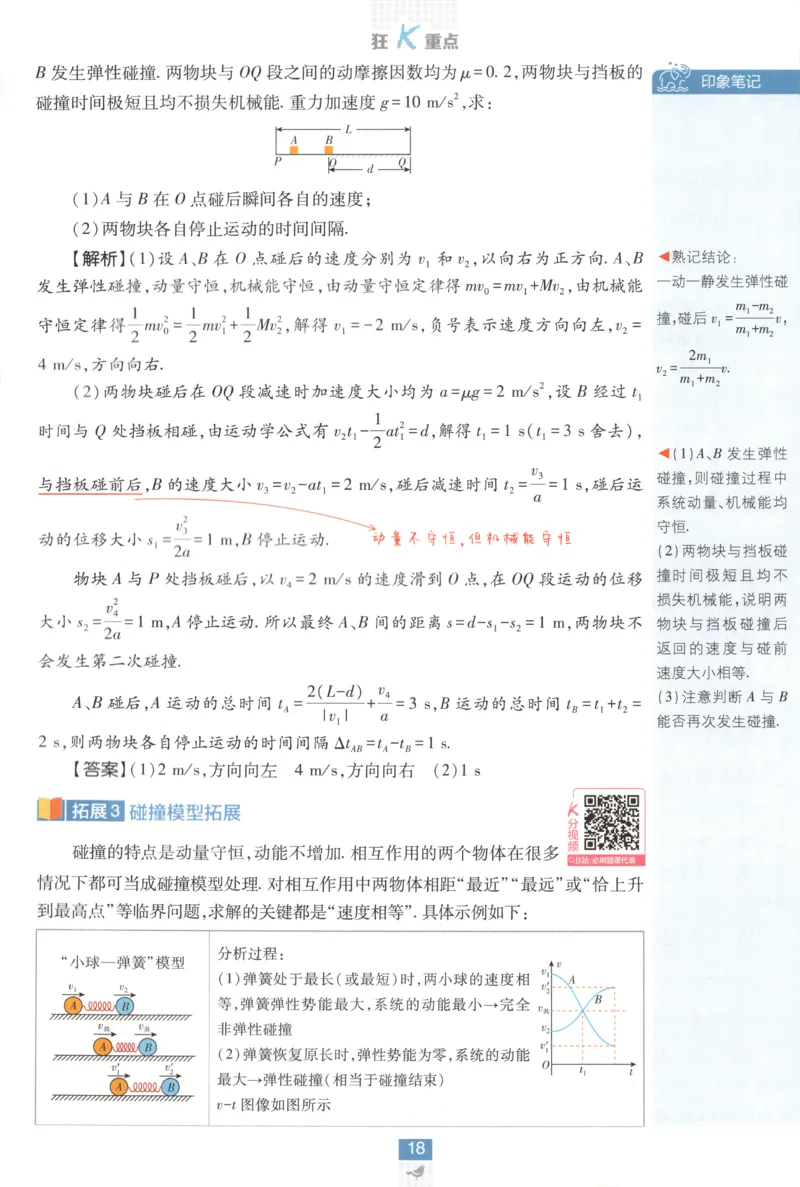 狂K重点_2026版高中必刷题_物理_2026版高中必刷题物理鲁科版_高中必刷题物理选修一LK
