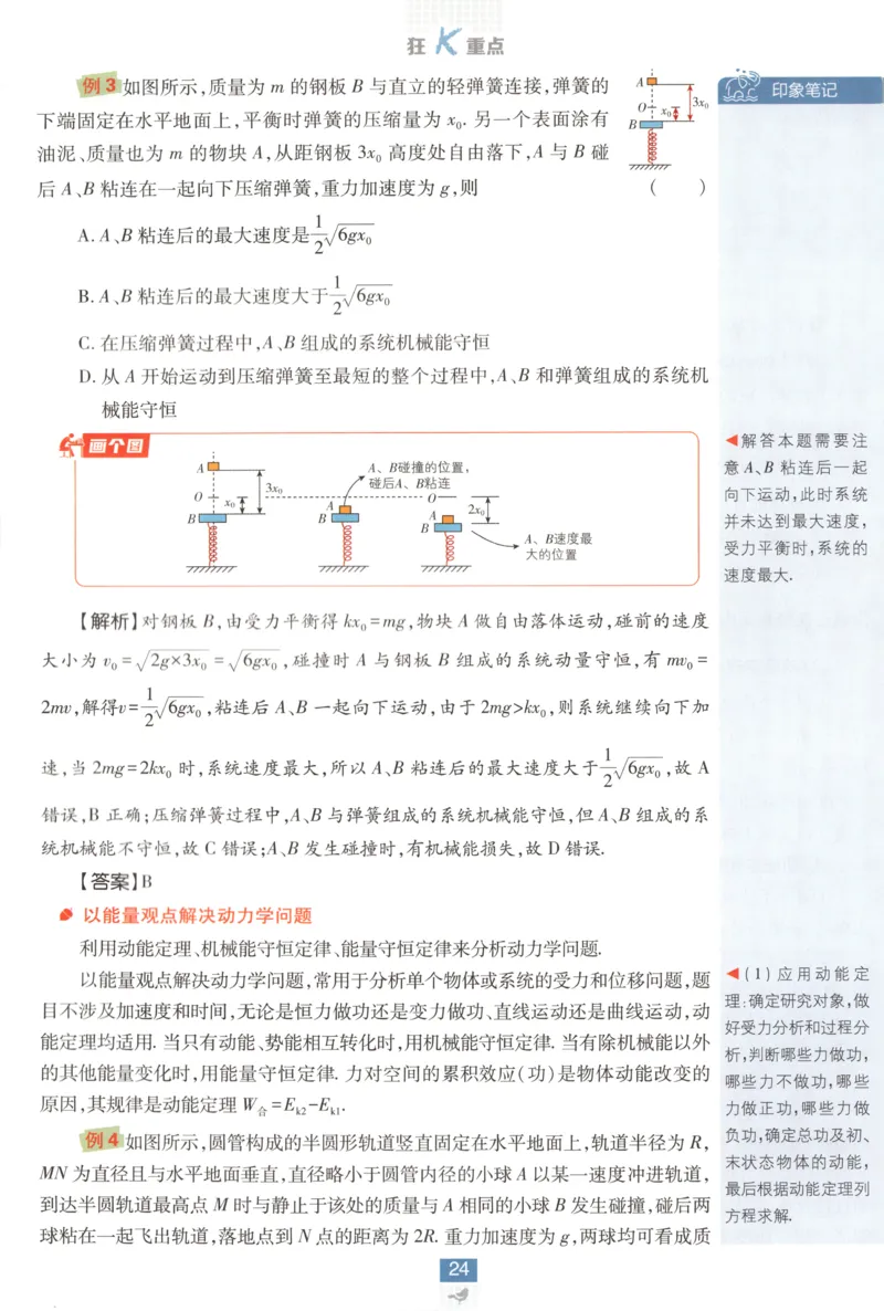 狂K重点_2026版高中必刷题_物理_2026版高中必刷题物理鲁科版_高中必刷题物理选修一LK