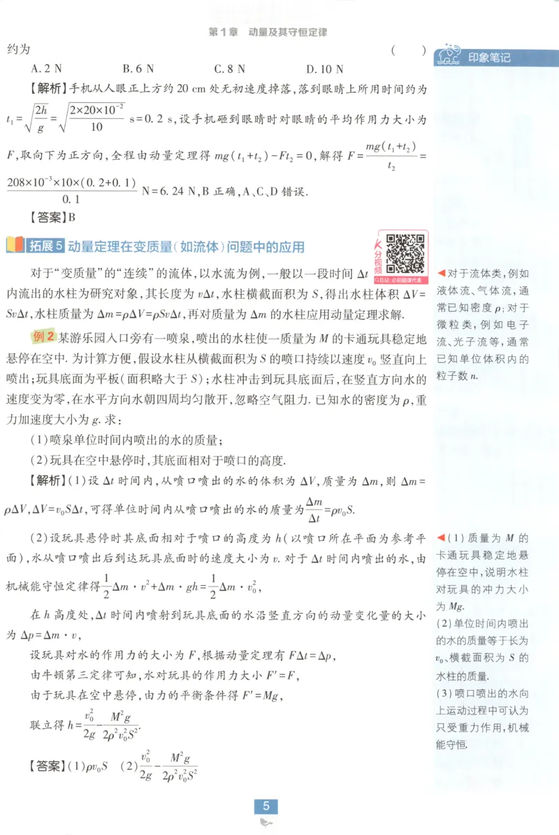 狂K重点_2026版高中必刷题_物理_2026版高中必刷题物理鲁科版_高中必刷题物理选修一LK