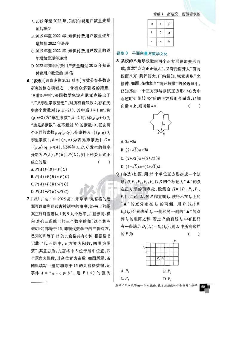 2026版高中必刷题数学RJB必修2_数学_2026版高中必刷题数学《人教B版》_2026版高中必刷题数学必修二人教B版