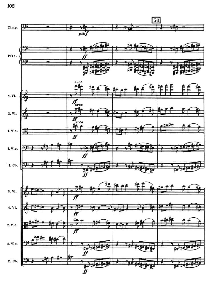 巴托克为弦乐、打击乐与钢片琴而作的音乐单开版总谱_一万首著名钢琴曲谱哈农贝多芬合集视频教学电子版高清无水印可打印_08名曲总谱合集