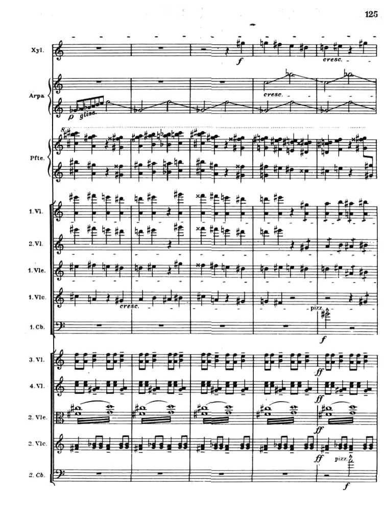 巴托克为弦乐、打击乐与钢片琴而作的音乐单开版总谱_一万首著名钢琴曲谱哈农贝多芬合集视频教学电子版高清无水印可打印_08名曲总谱合集