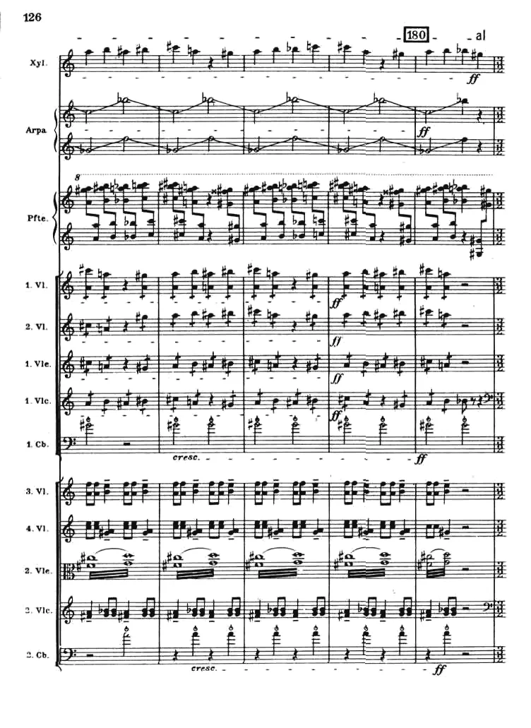 巴托克为弦乐、打击乐与钢片琴而作的音乐单开版总谱_一万首著名钢琴曲谱哈农贝多芬合集视频教学电子版高清无水印可打印_08名曲总谱合集