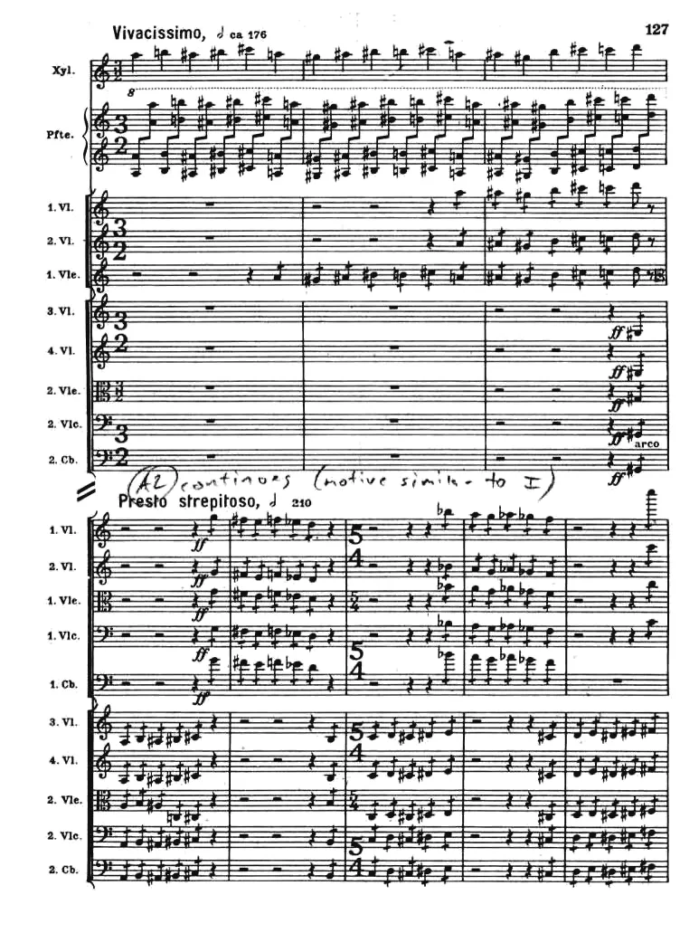 巴托克为弦乐、打击乐与钢片琴而作的音乐单开版总谱_一万首著名钢琴曲谱哈农贝多芬合集视频教学电子版高清无水印可打印_08名曲总谱合集