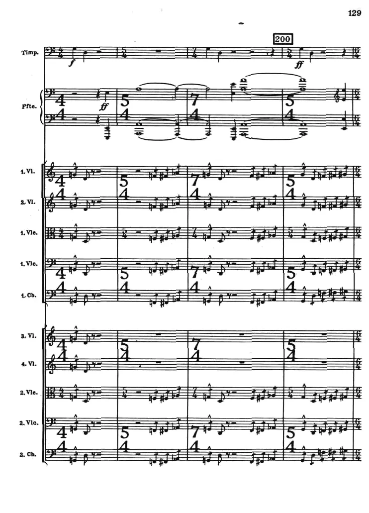 巴托克为弦乐、打击乐与钢片琴而作的音乐单开版总谱_一万首著名钢琴曲谱哈农贝多芬合集视频教学电子版高清无水印可打印_08名曲总谱合集