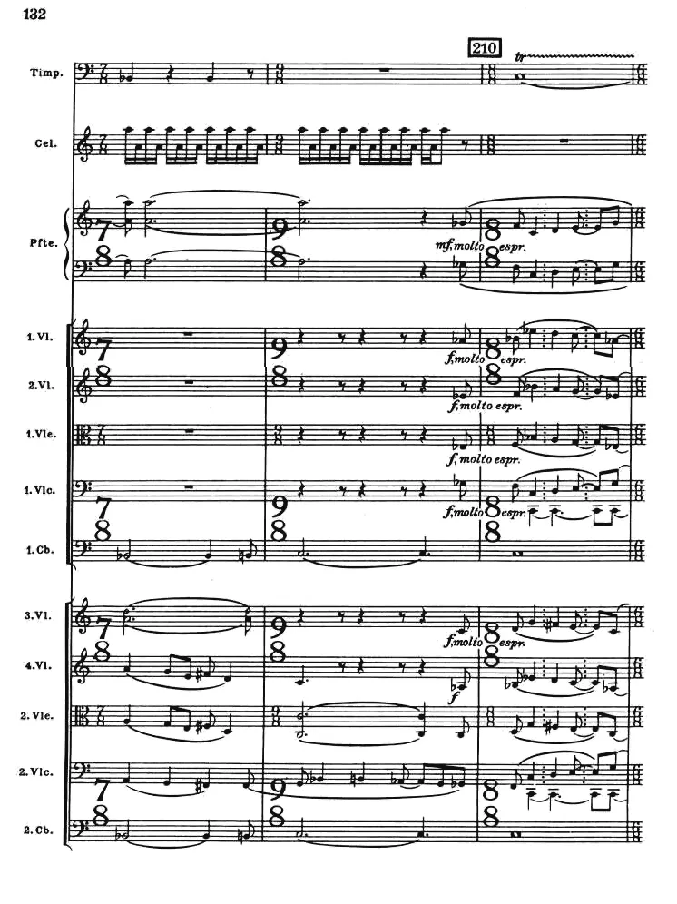 巴托克为弦乐、打击乐与钢片琴而作的音乐单开版总谱_一万首著名钢琴曲谱哈农贝多芬合集视频教学电子版高清无水印可打印_08名曲总谱合集