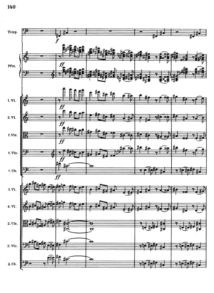 巴托克为弦乐、打击乐与钢片琴而作的音乐单开版总谱_一万首著名钢琴曲谱哈农贝多芬合集视频教学电子版高清无水印可打印_08名曲总谱合集