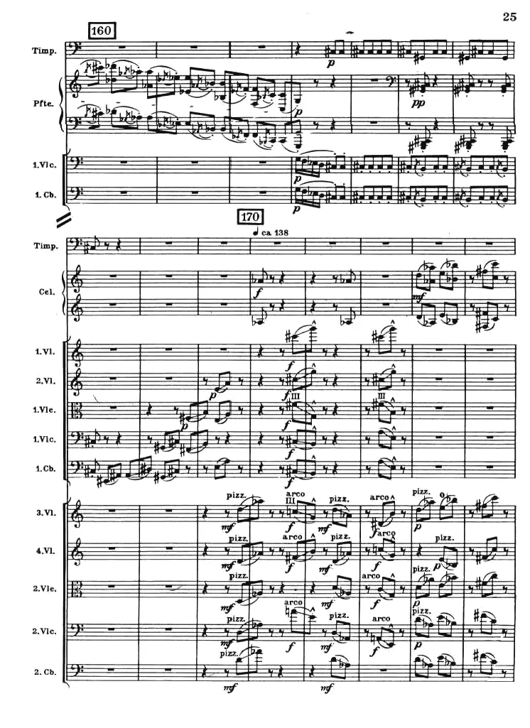 巴托克为弦乐、打击乐与钢片琴而作的音乐单开版总谱_一万首著名钢琴曲谱哈农贝多芬合集视频教学电子版高清无水印可打印_08名曲总谱合集