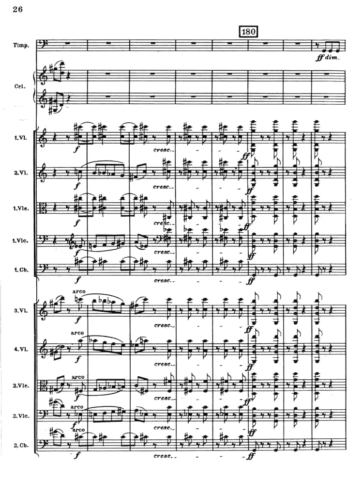 巴托克为弦乐、打击乐与钢片琴而作的音乐单开版总谱_一万首著名钢琴曲谱哈农贝多芬合集视频教学电子版高清无水印可打印_08名曲总谱合集