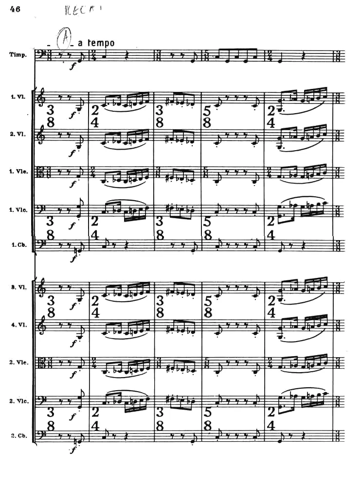 巴托克为弦乐、打击乐与钢片琴而作的音乐单开版总谱_一万首著名钢琴曲谱哈农贝多芬合集视频教学电子版高清无水印可打印_08名曲总谱合集