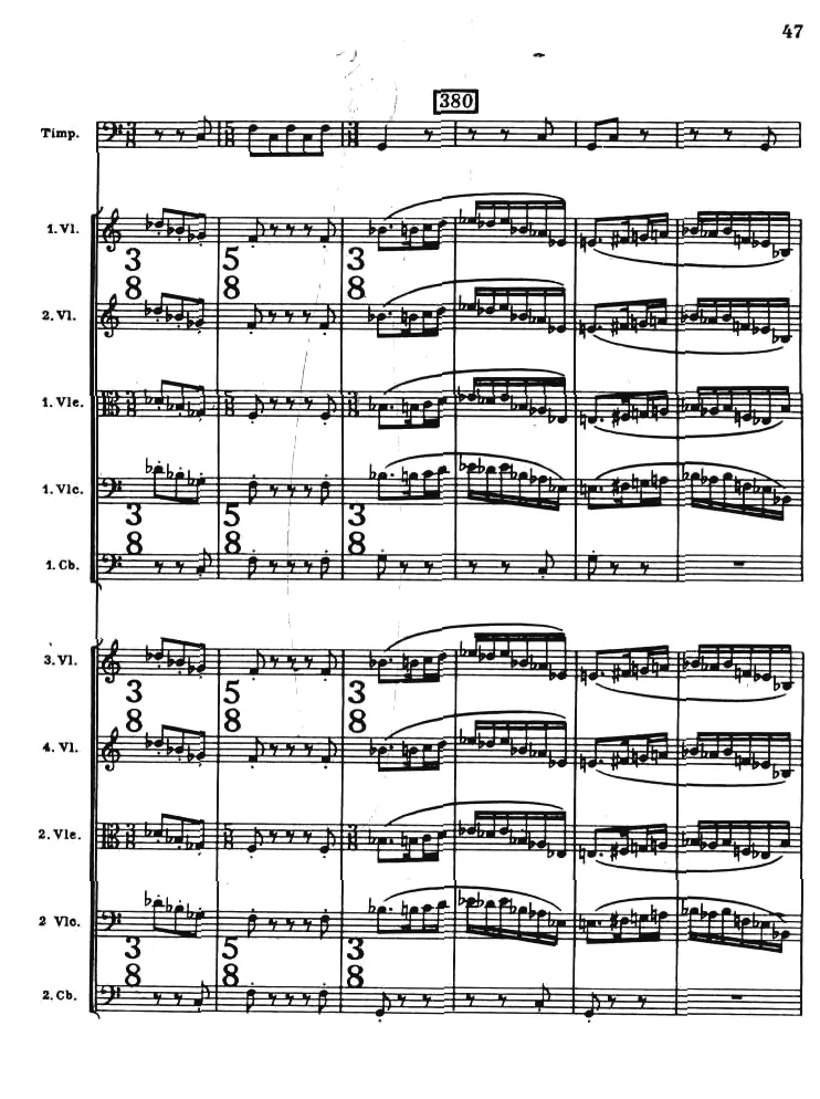 巴托克为弦乐、打击乐与钢片琴而作的音乐单开版总谱_一万首著名钢琴曲谱哈农贝多芬合集视频教学电子版高清无水印可打印_08名曲总谱合集