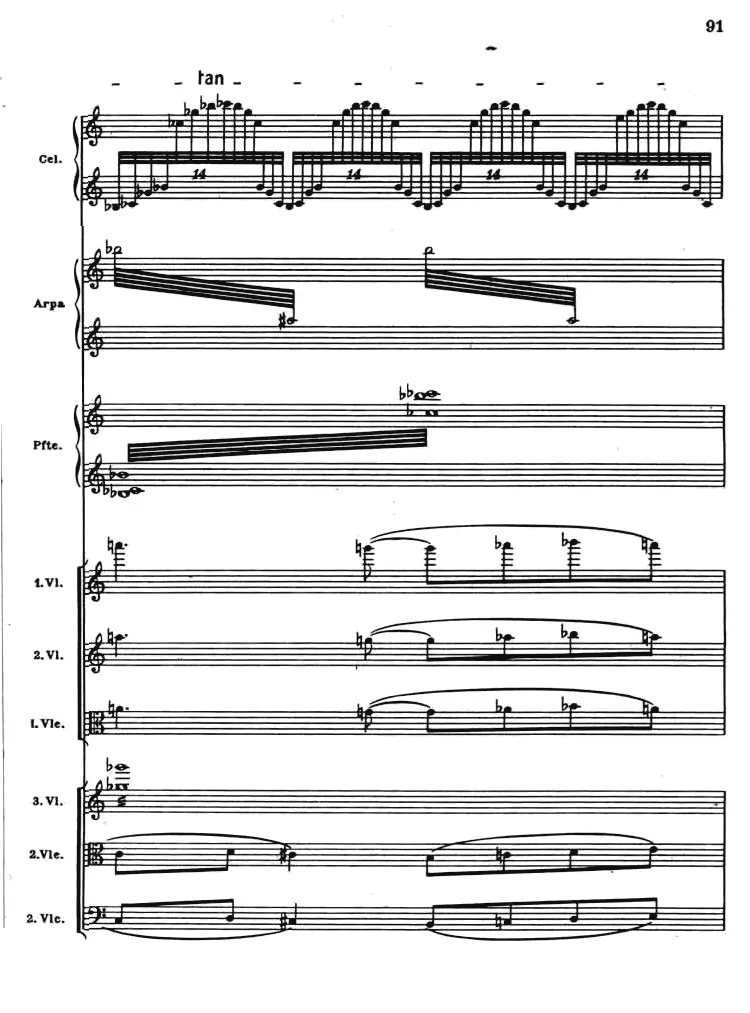 巴托克为弦乐、打击乐与钢片琴而作的音乐单开版总谱_一万首著名钢琴曲谱哈农贝多芬合集视频教学电子版高清无水印可打印_08名曲总谱合集
