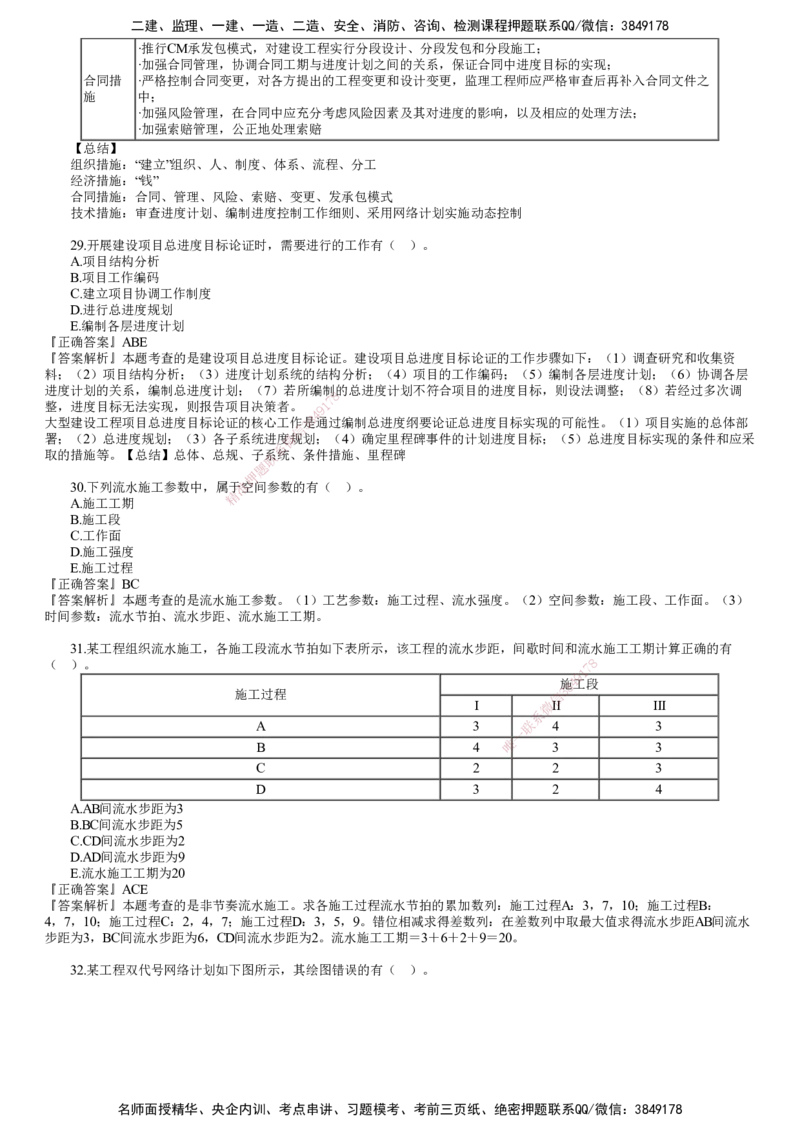 第03讲　2023年试题（三）_监理工程师_2025监理工程师_2025年监理工程师SVIP_2025年监理土建控制SVIP_03-习题精析✿实战特训✿模考通关_21-控制《真题解析班》李娜JG