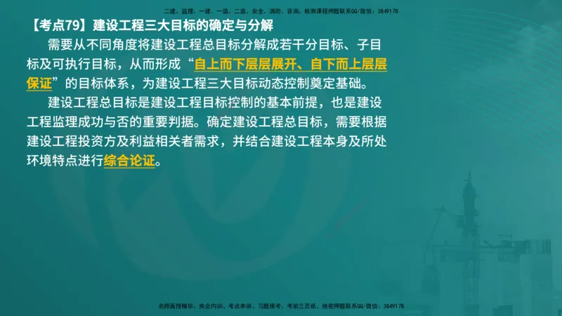 法规（在线版）_监理工程师_2025监理工程师_2025年监理工程师SVIP_2025年监理概论法规SVIP_04-冲刺串讲✿考点强化✿小灶集训_01-概论《核心考点进阶》张老师YL_讲义