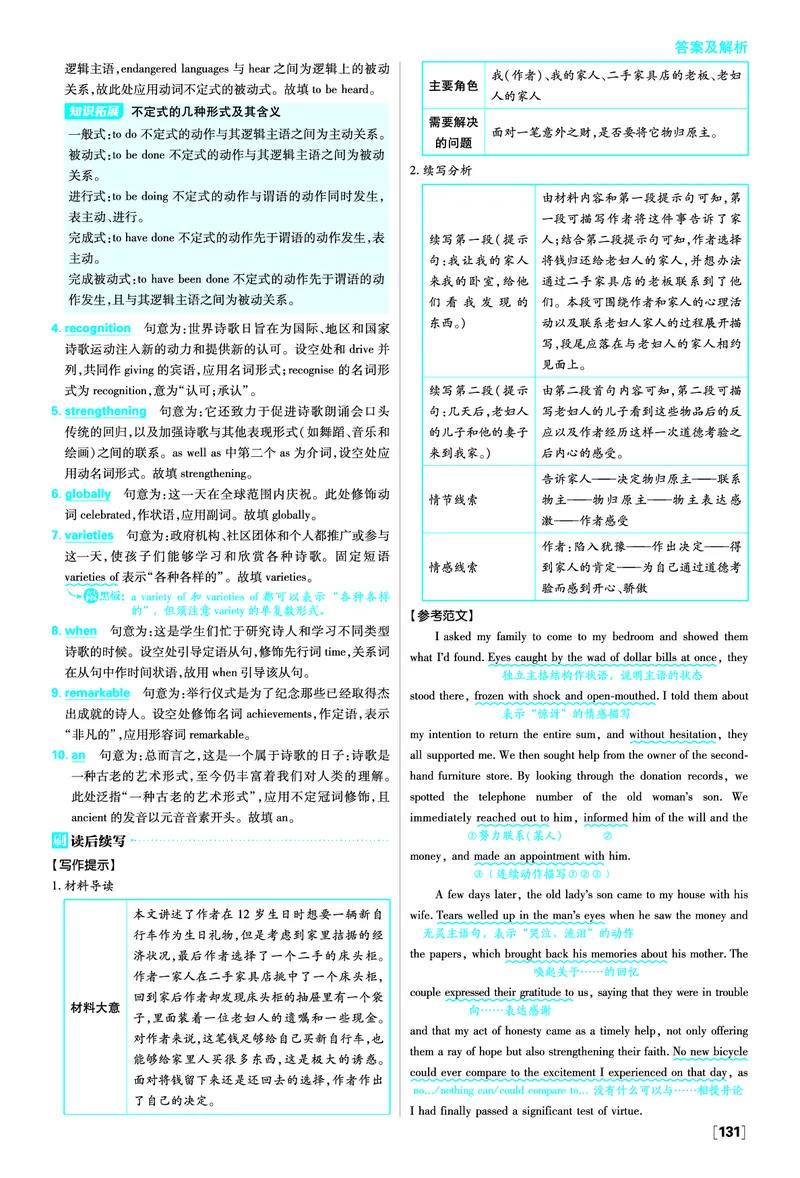 Unit5TheValueofMoney_2026版高中必刷题_英语_2026版高中必刷题英语《人教》_2026春高中必刷题英语必修3人教版_答案英语必修3人教版