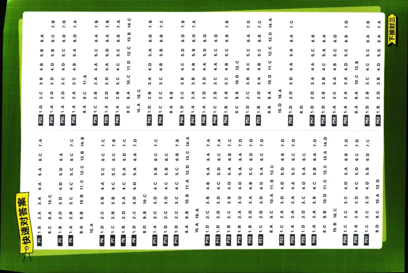 高中必刷题历史必修上人教答案狂k都在里面了_历史_2026高中必刷题历史必修上RJ
