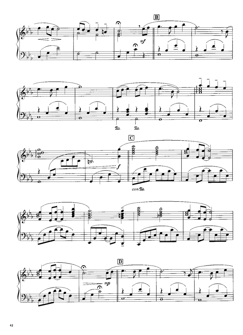 天空之城日版谱_一万首著名钢琴曲谱哈农贝多芬合集视频教学电子版高清无水印可打印_06影视钢琴谱合集_影视主题曲钢琴谱