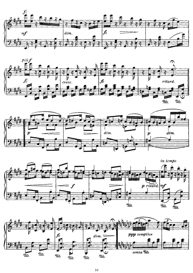 幽默曲集8Humoresques,Op101_一万首著名钢琴曲谱哈农贝多芬合集视频教学电子版高清无水印可打印_1古典钢琴知名音乐家谱_德沃夏克钢琴谱全集