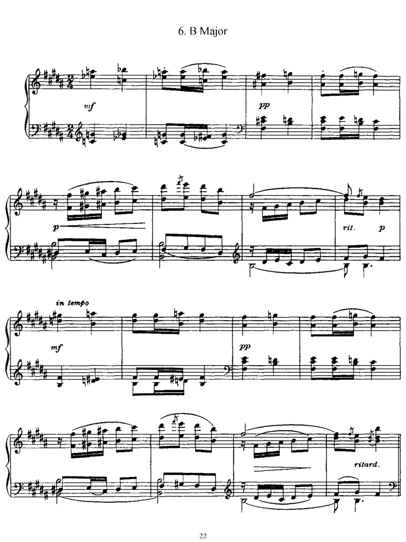 幽默曲集8Humoresques,Op101_一万首著名钢琴曲谱哈农贝多芬合集视频教学电子版高清无水印可打印_1古典钢琴知名音乐家谱_德沃夏克钢琴谱全集