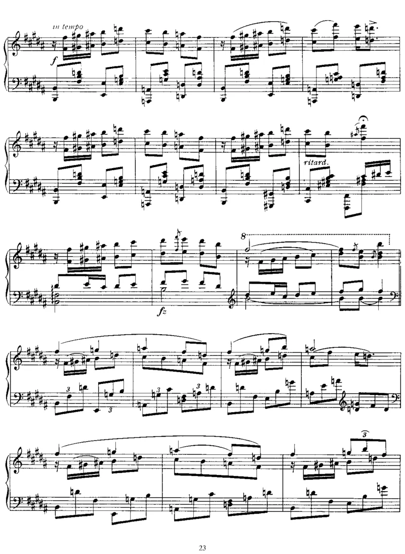 幽默曲集8Humoresques,Op101_一万首著名钢琴曲谱哈农贝多芬合集视频教学电子版高清无水印可打印_1古典钢琴知名音乐家谱_德沃夏克钢琴谱全集