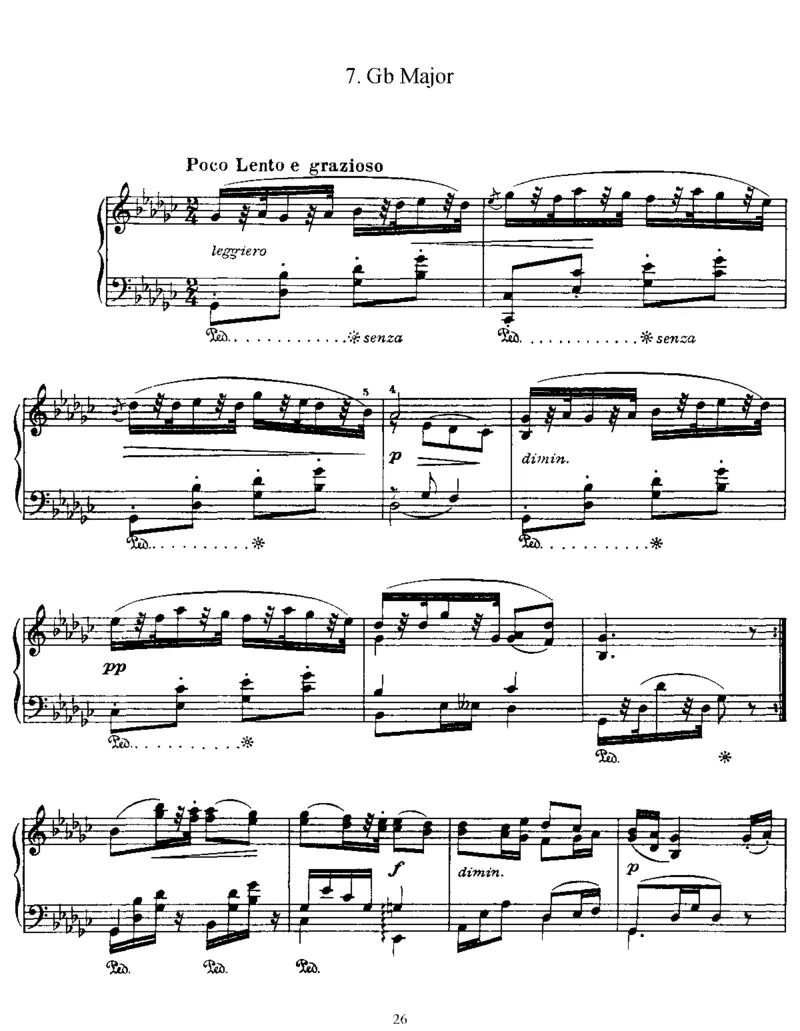 幽默曲集8Humoresques,Op101_一万首著名钢琴曲谱哈农贝多芬合集视频教学电子版高清无水印可打印_1古典钢琴知名音乐家谱_德沃夏克钢琴谱全集