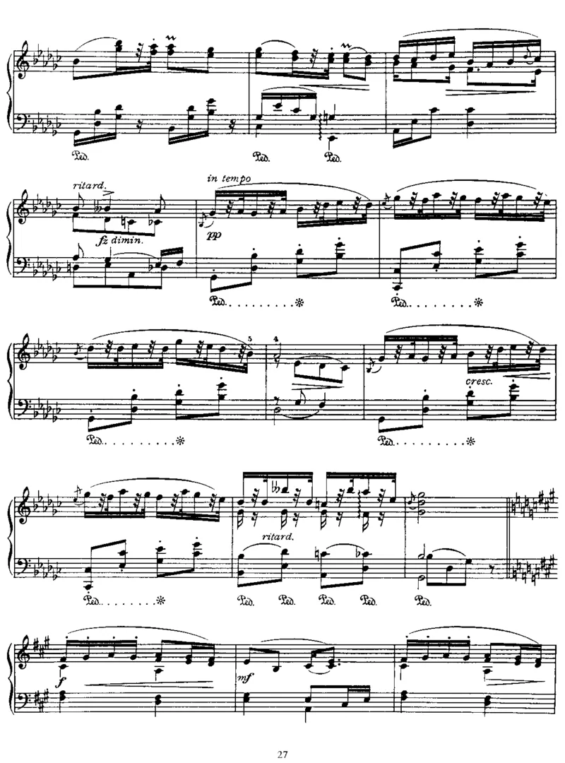 幽默曲集8Humoresques,Op101_一万首著名钢琴曲谱哈农贝多芬合集视频教学电子版高清无水印可打印_1古典钢琴知名音乐家谱_德沃夏克钢琴谱全集