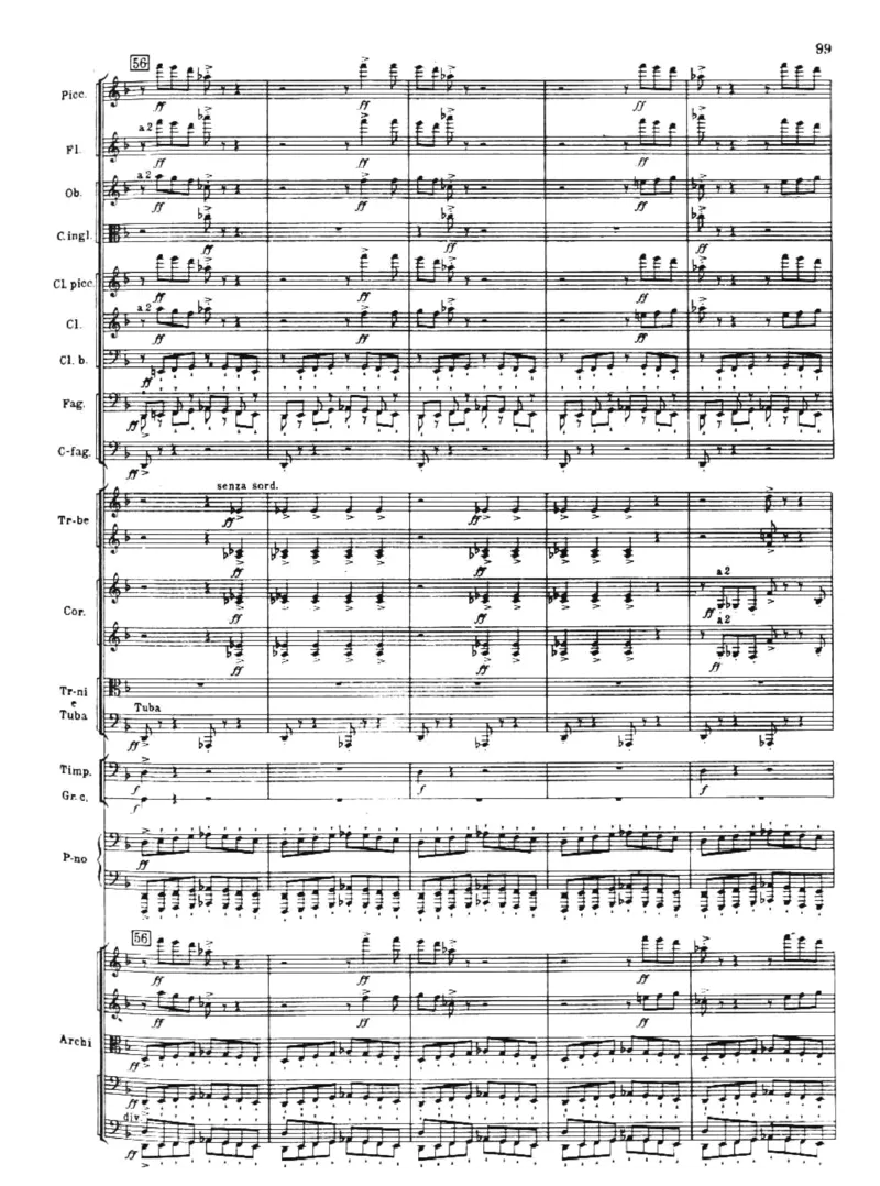 普罗科菲耶夫第五交响曲单开版总谱_一万首著名钢琴曲谱哈农贝多芬合集视频教学电子版高清无水印可打印_08名曲总谱合集