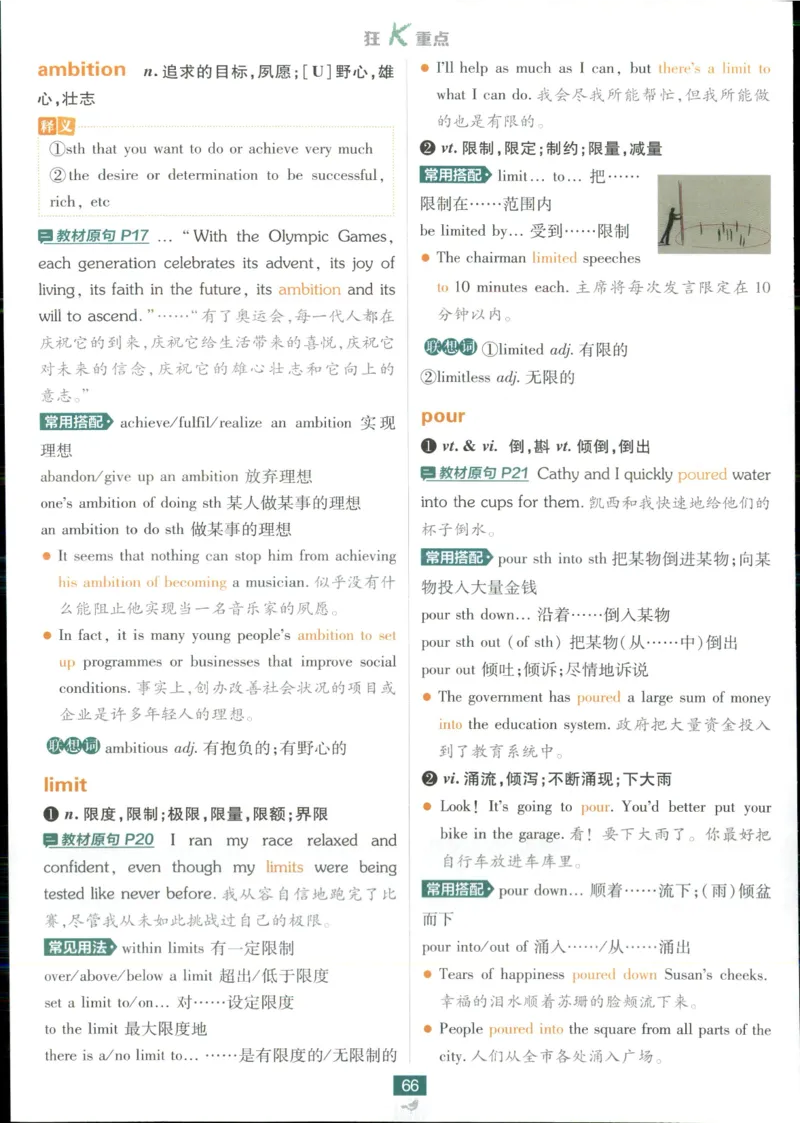 狂k重点_2026版高中必刷题_英语_2025版高中必刷题英语《译林》_2026版高中必刷题英语选修一二译林版