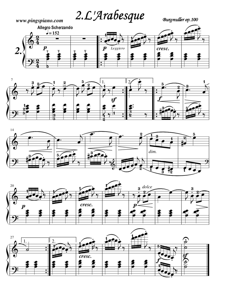 布格缪勒十五首钢琴练习曲op.100_一万首著名钢琴曲谱哈农贝多芬合集视频教学电子版高清无水印可打印_09钢琴教材合集_常用教材钢琴谱（80+本）