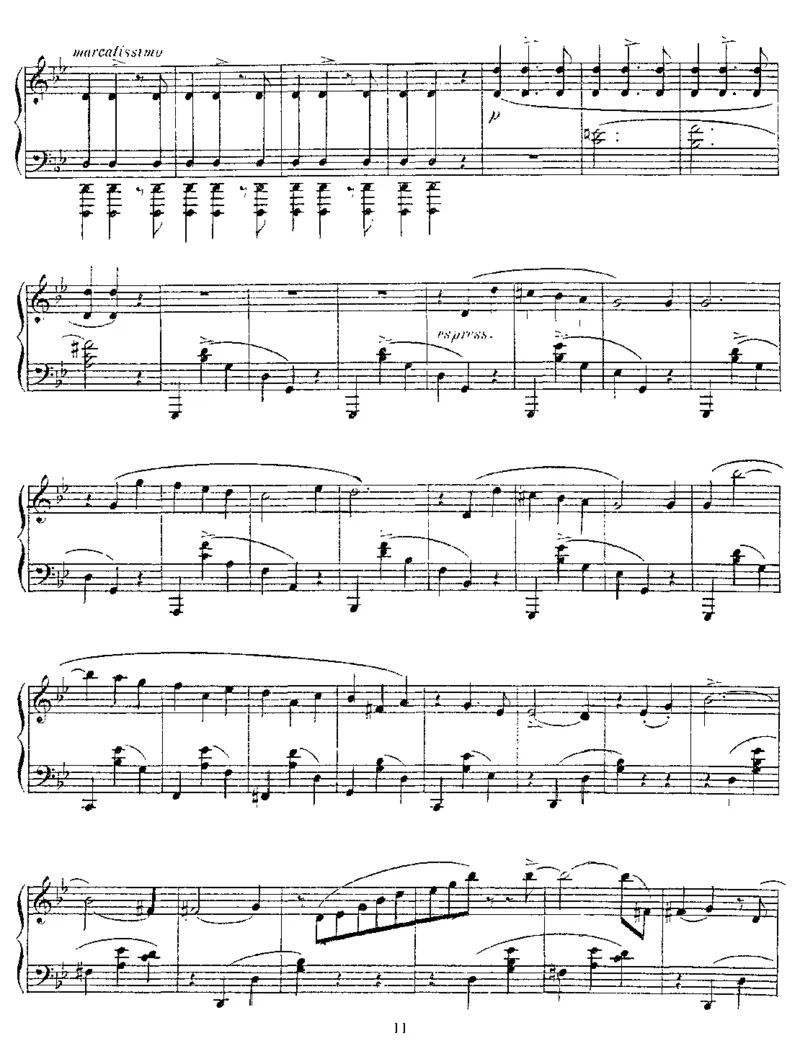 玛祖卡3Mazurkas,Op21,24,66_一万首著名钢琴曲谱哈农贝多芬合集视频教学电子版高清无水印可打印_1古典钢琴知名音乐家谱_圣桑钢琴谱全集