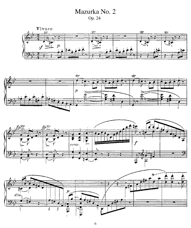 玛祖卡3Mazurkas,Op21,24,66_一万首著名钢琴曲谱哈农贝多芬合集视频教学电子版高清无水印可打印_1古典钢琴知名音乐家谱_圣桑钢琴谱全集