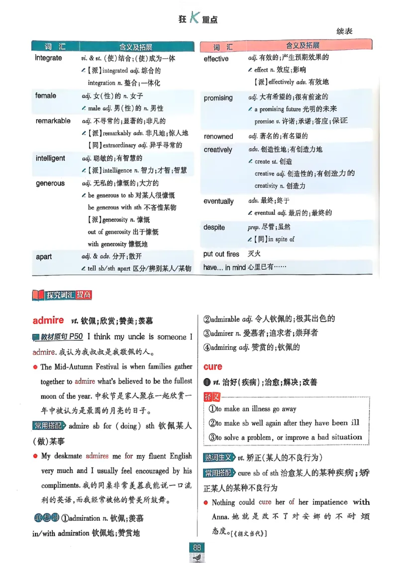 狂k重点_2026版高中必刷题_英语_2026版高中必刷题英语《北师大》_2026版高中必刷题北师大必修12