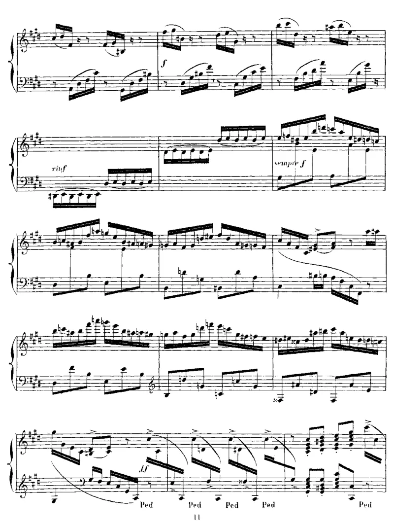 热情的快板AllegroAppassionato,Op70_一万首著名钢琴曲谱哈农贝多芬合集视频教学电子版高清无水印可打印_1古典钢琴知名音乐家谱_圣桑钢琴谱全集