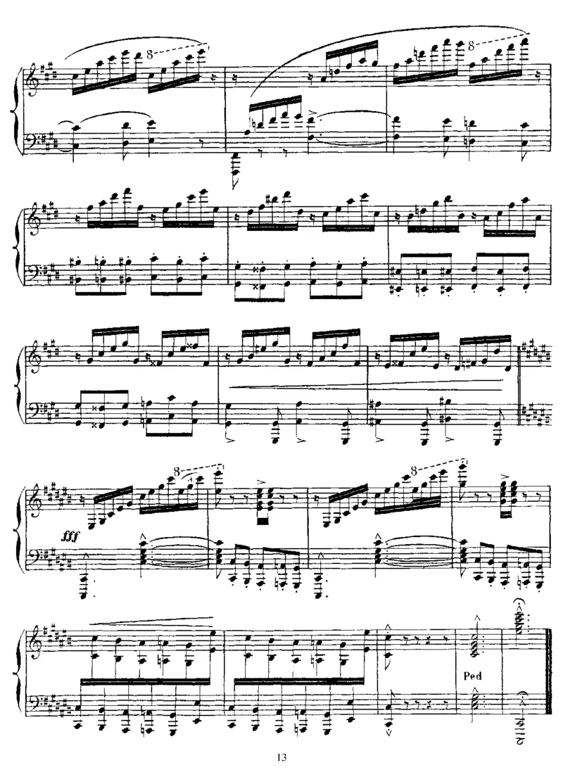 热情的快板AllegroAppassionato,Op70_一万首著名钢琴曲谱哈农贝多芬合集视频教学电子版高清无水印可打印_1古典钢琴知名音乐家谱_圣桑钢琴谱全集