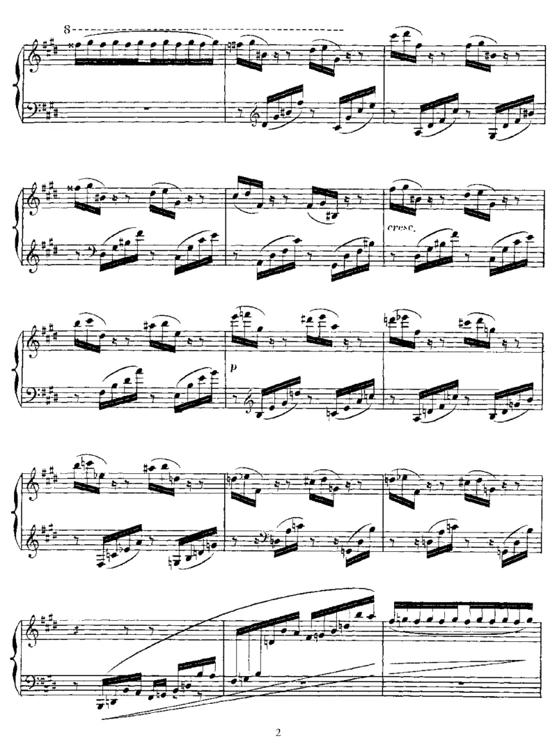 热情的快板AllegroAppassionato,Op70_一万首著名钢琴曲谱哈农贝多芬合集视频教学电子版高清无水印可打印_1古典钢琴知名音乐家谱_圣桑钢琴谱全集